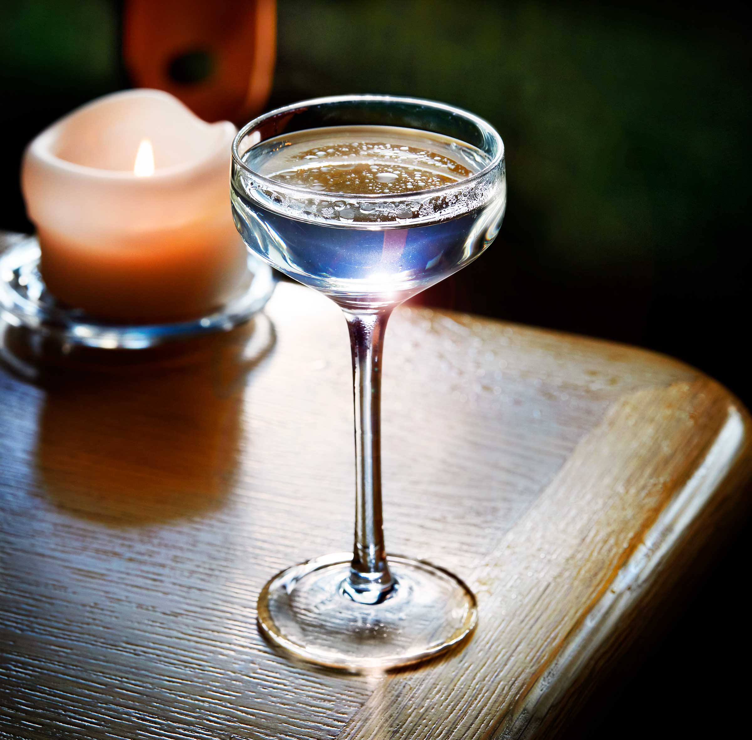 Magnolia with Martini  gin, magnolia moscato with dry vermouth
